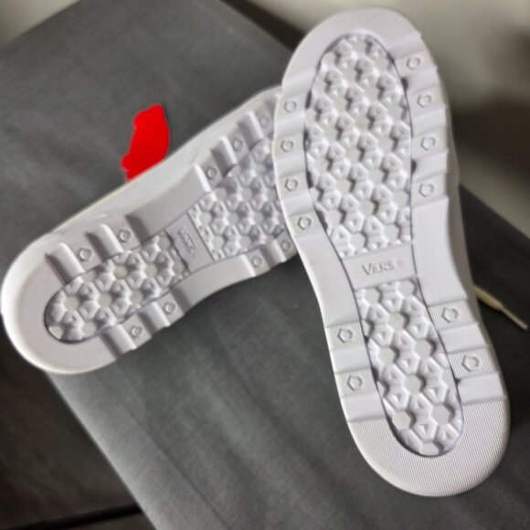 Men's - NWT Vans - Sentry Old Skool WC Heavy Canvas Sneakers Marshmallow Size 10 - Picture 7 of 10